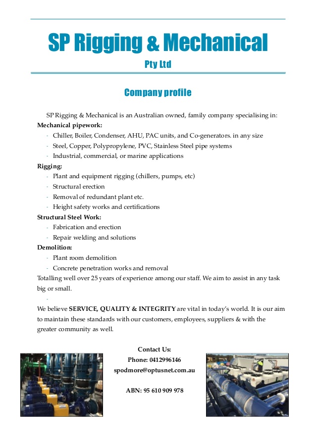advertising company profile in pdf
